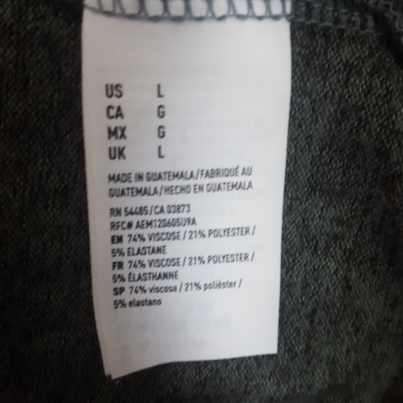 🆕️AEO Green Open Front Plush Cardigan Large - Picture 4 of 4